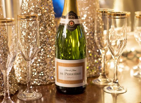 Festive wine tasting